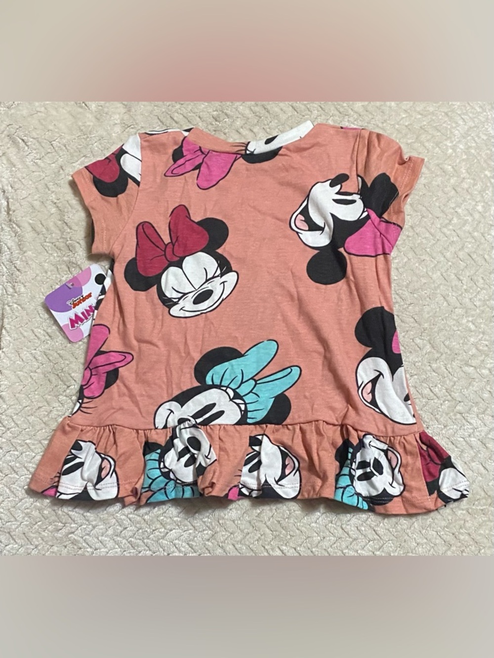 Minnie Mouse flounce hem shirt - Picture 2 of 4